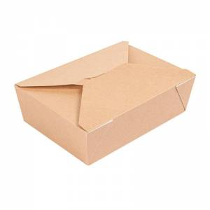234.63 - 200uds. Caja Cartón para Take Away Microondas 19,6x14x6,2cm