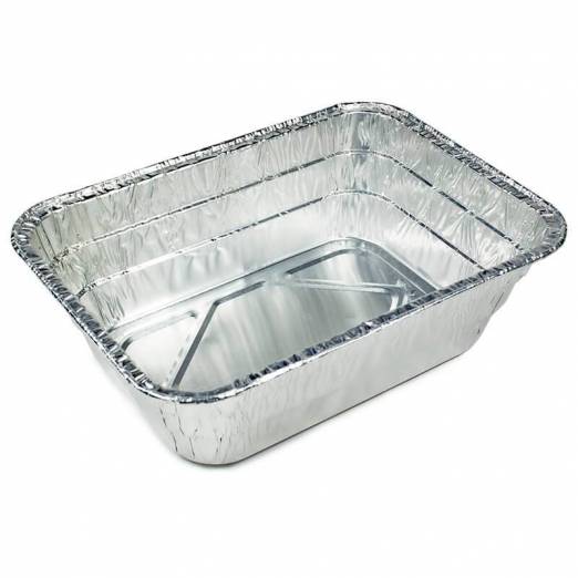 envase de aluminio de ración invididual de 935cc