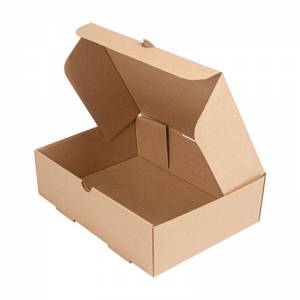 caja automontable abierta para take away 26x18x7cm