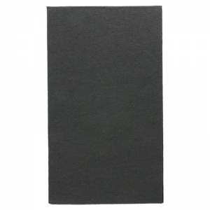 servilleta negra 30x40 punta-punta de doble capa