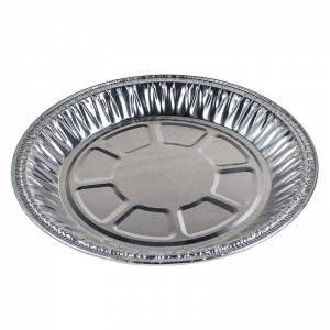plato de aluminio de 20cm de diametro para empanada