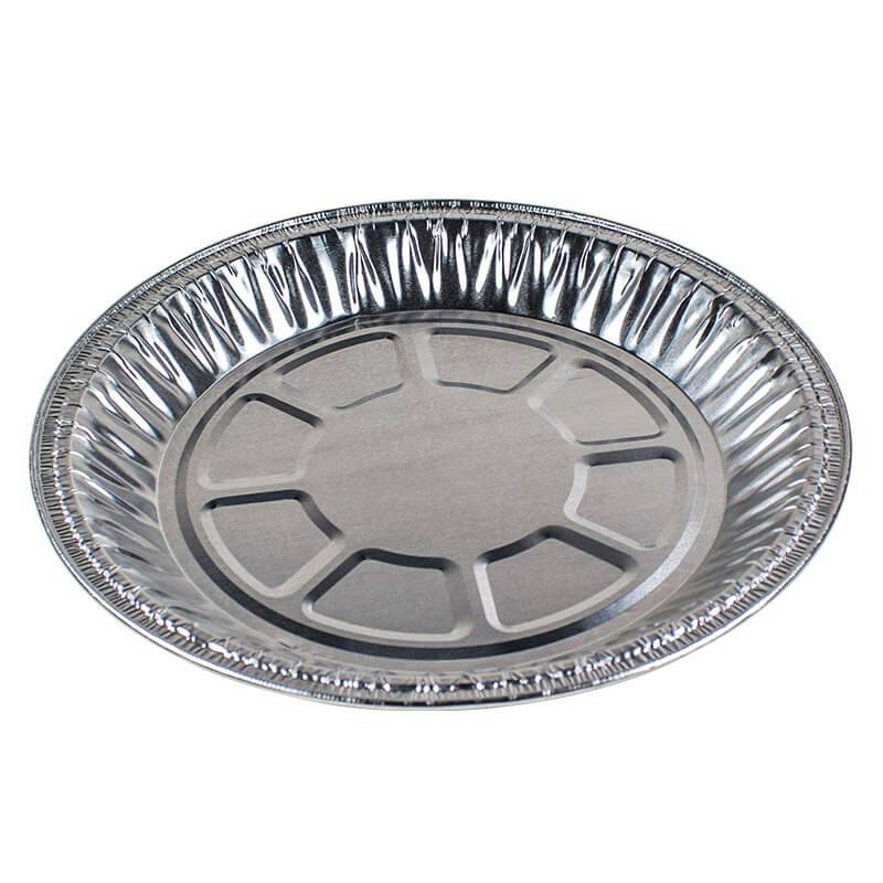plato de aluminio de 20cm de diametro para empanada